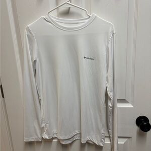 Columbia Classic White Fishing Shirt